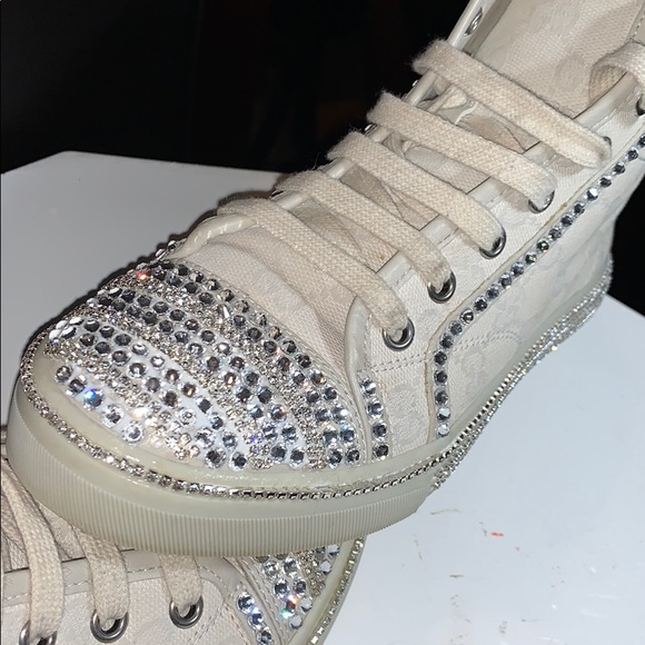 🔥🔥🔥GUCCi custom made ladies sneakers 🔥🔥😍 - Picture 2 of 8